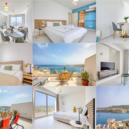 Blu Mar Sea View Apartments San Pawl il-Baħar Eksteriør billede