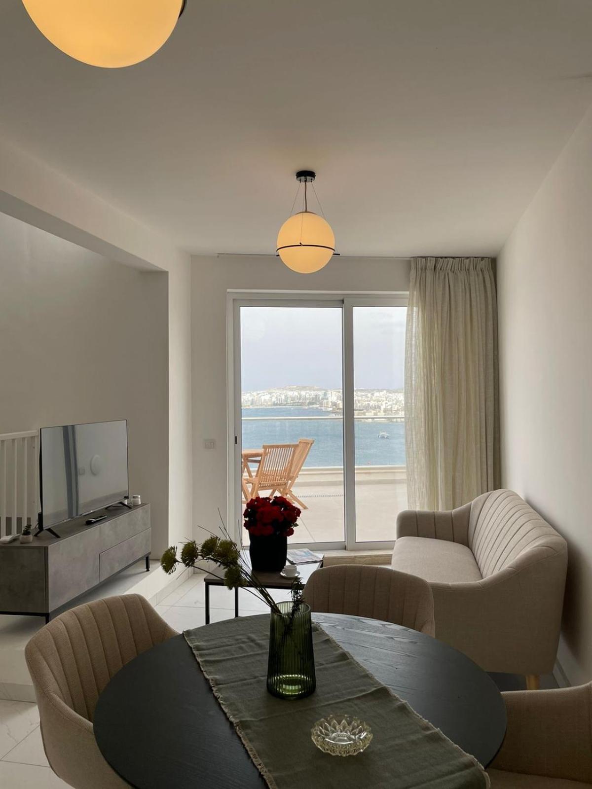 Blu Mar Sea View Apartments San Pawl il-Baħar Eksteriør billede