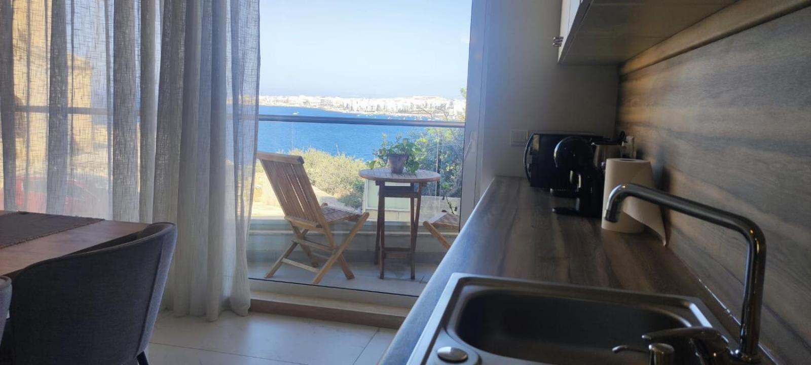 Blu Mar Sea View Apartments San Pawl il-Baħar Eksteriør billede
