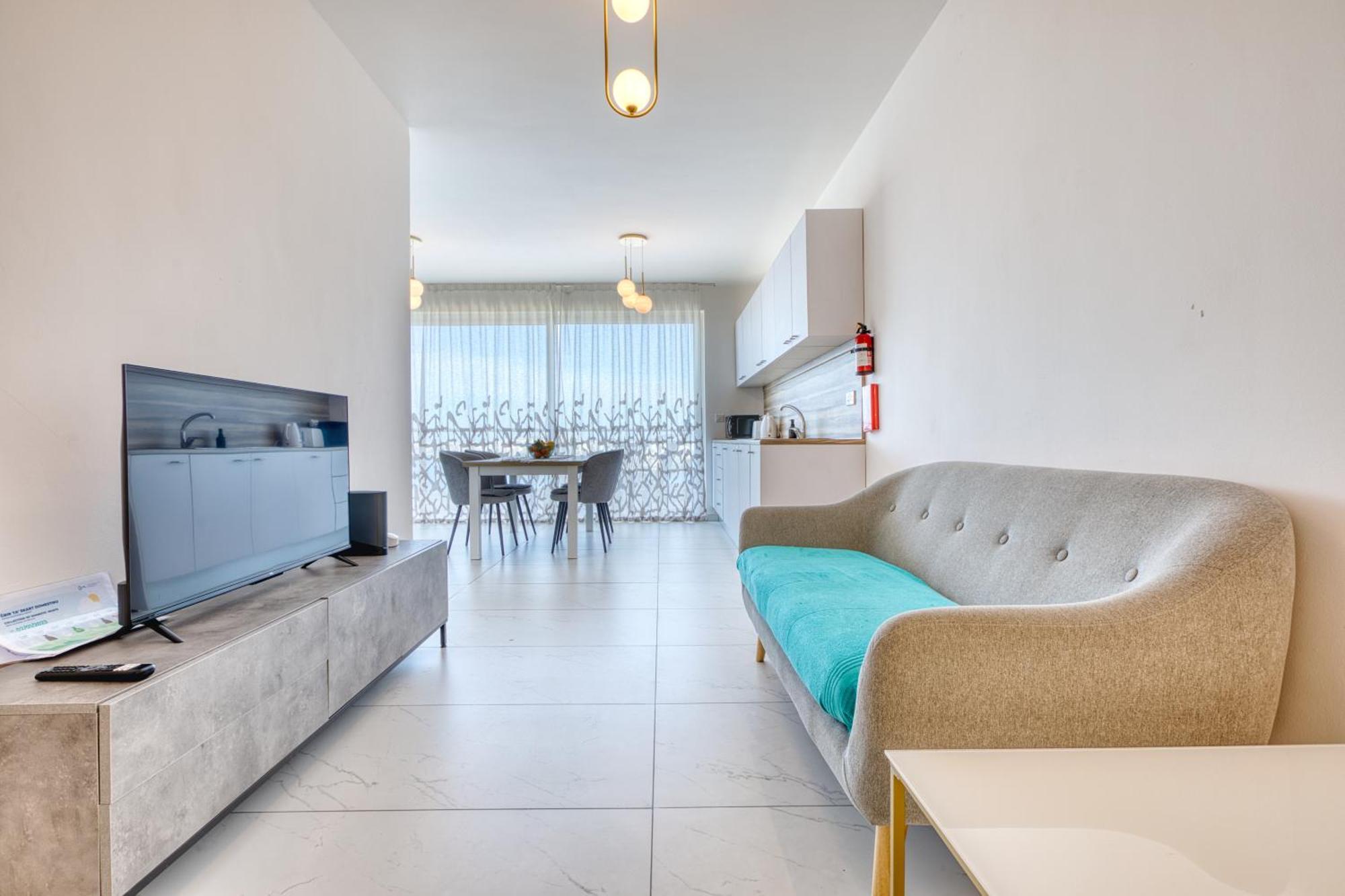 Blu Mar Sea View Apartments San Pawl il-Baħar Eksteriør billede