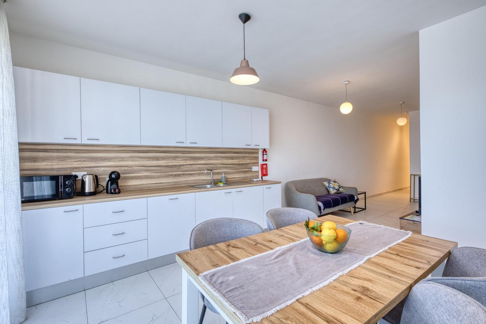 Blu Mar Sea View Apartments San Pawl il-Baħar Eksteriør billede