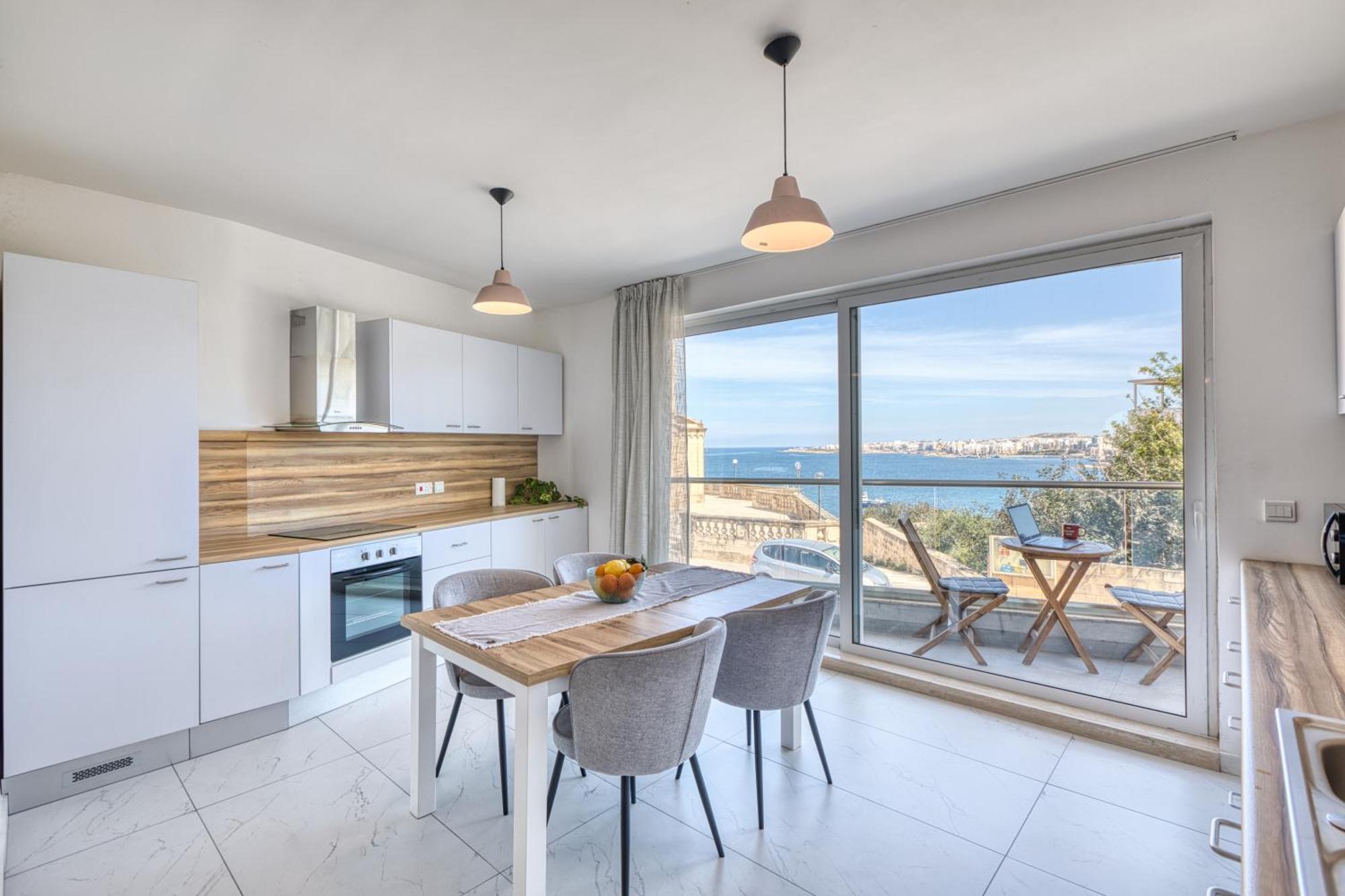 Blu Mar Sea View Apartments San Pawl il-Baħar Eksteriør billede
